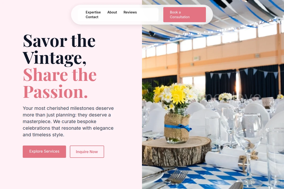 Sip Event Planning