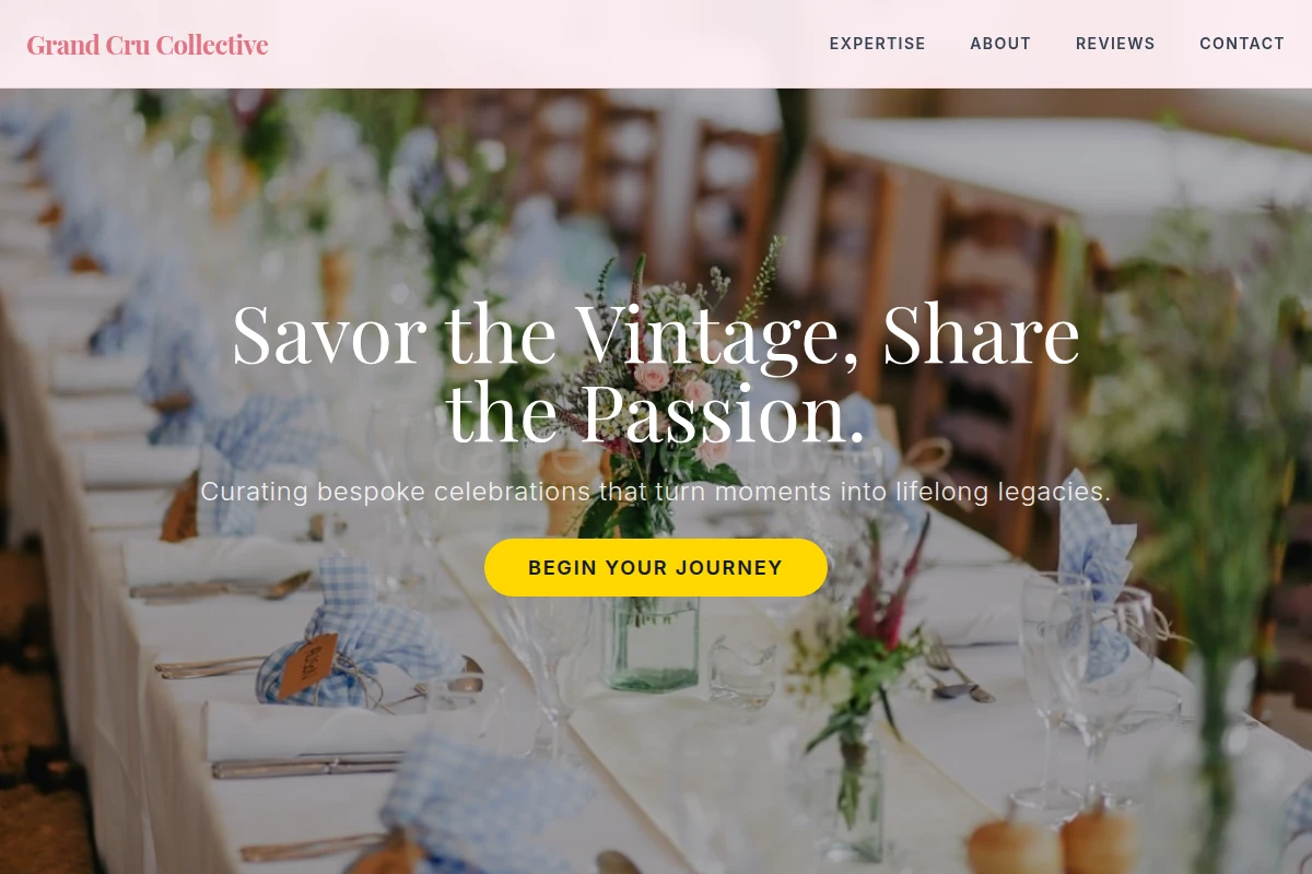 Pour Event Planning