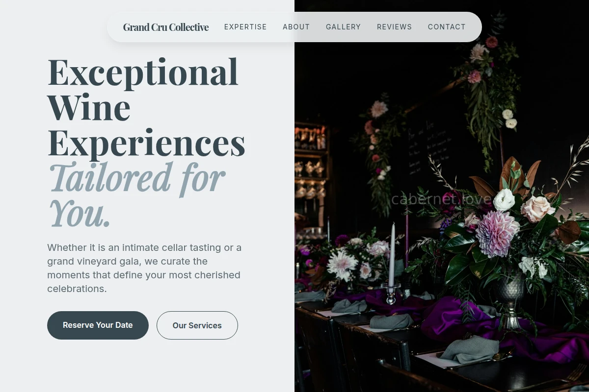 Enology Event Planning