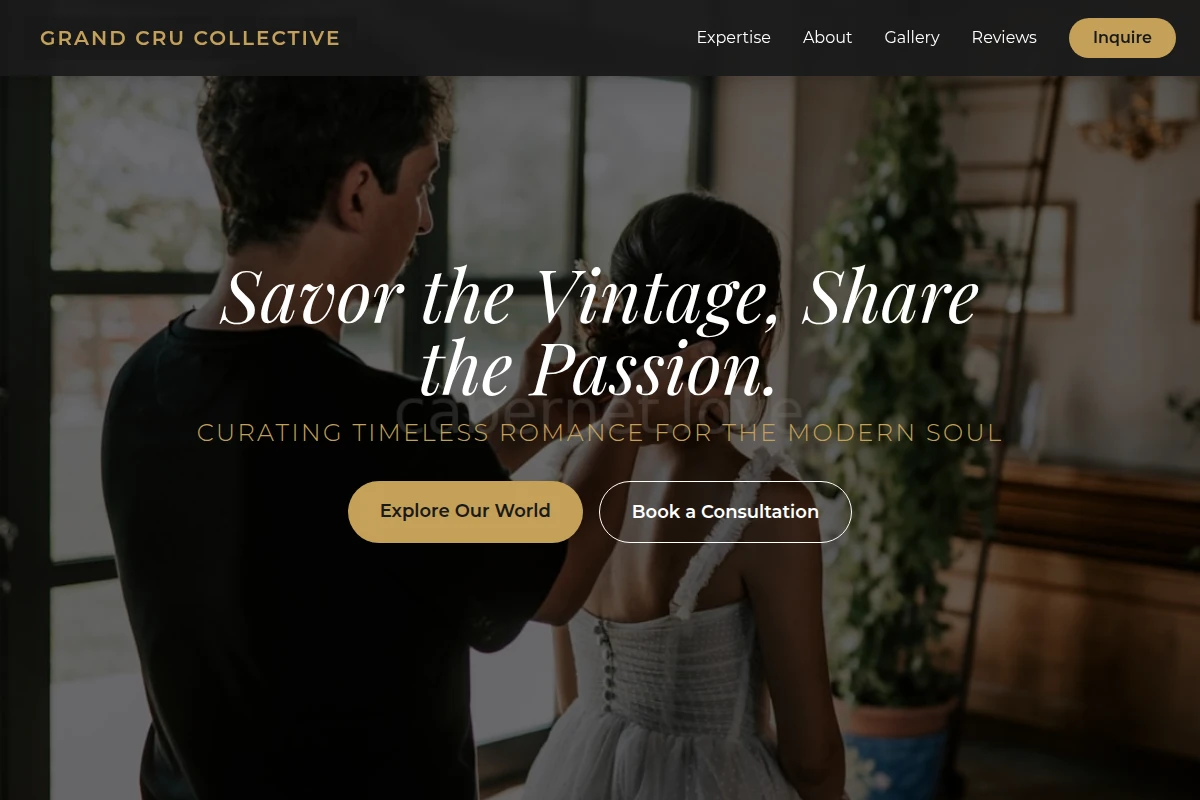 Vintage Wedding Planner