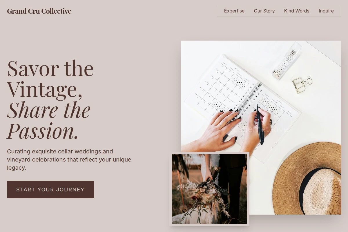 Cellar Wedding Planner
