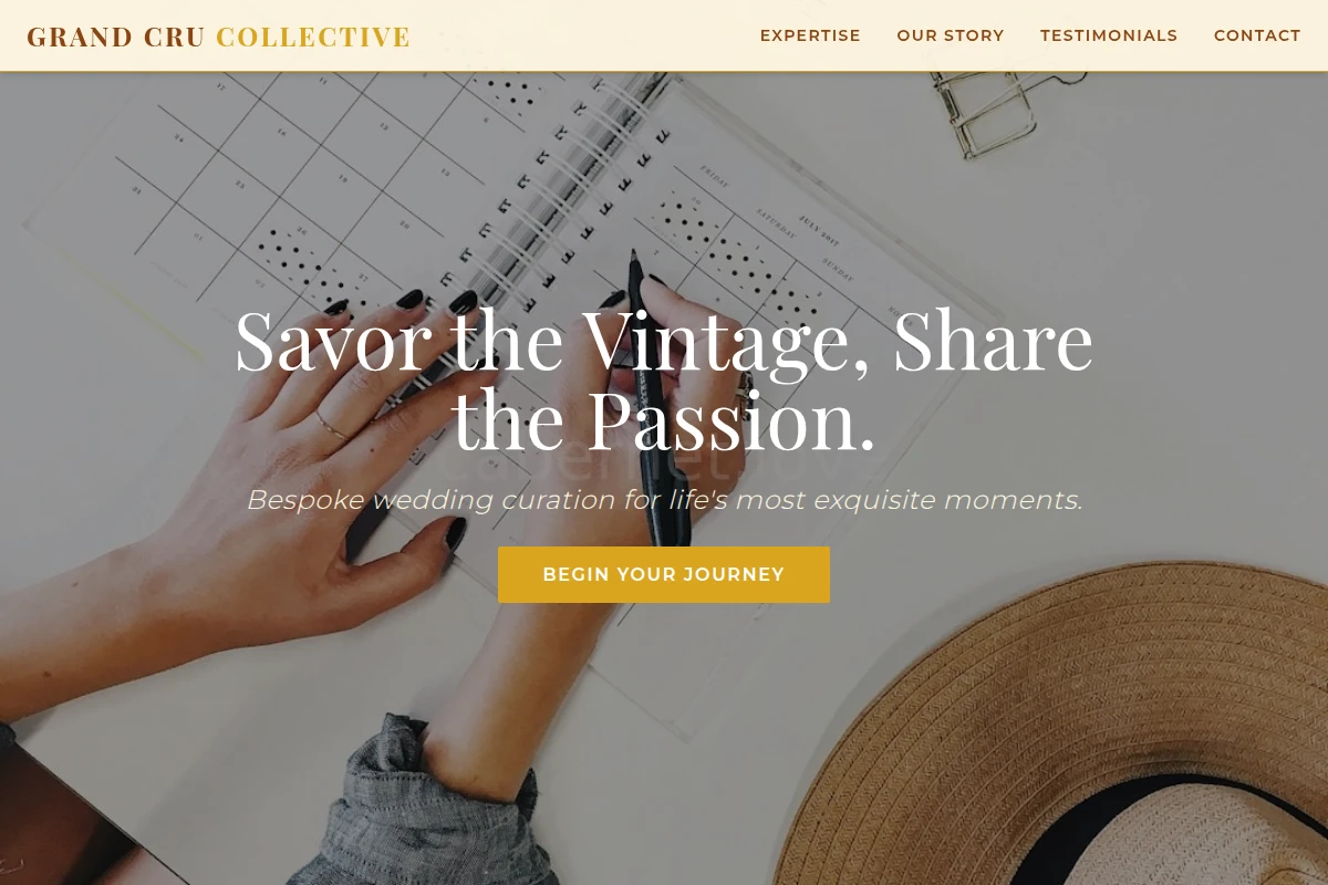 Vintner Wedding Planner