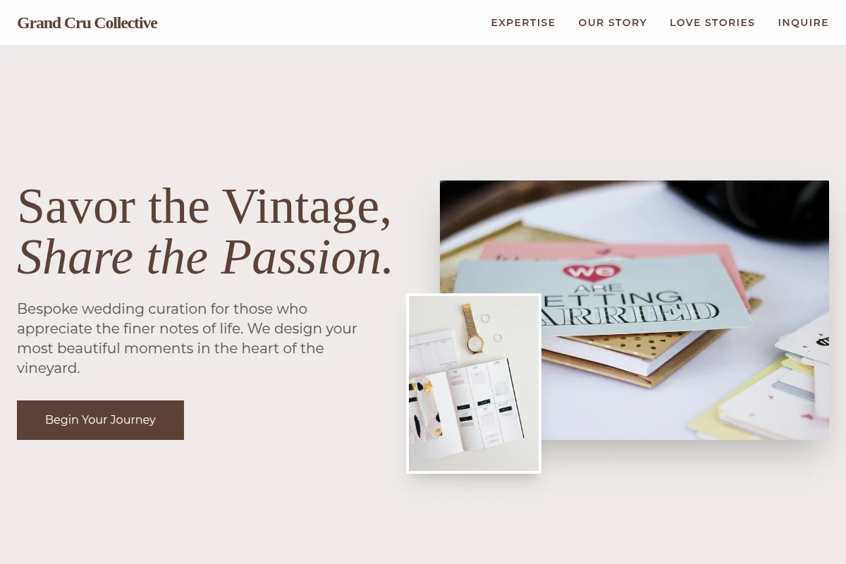 Cellar-Door Wedding Planner