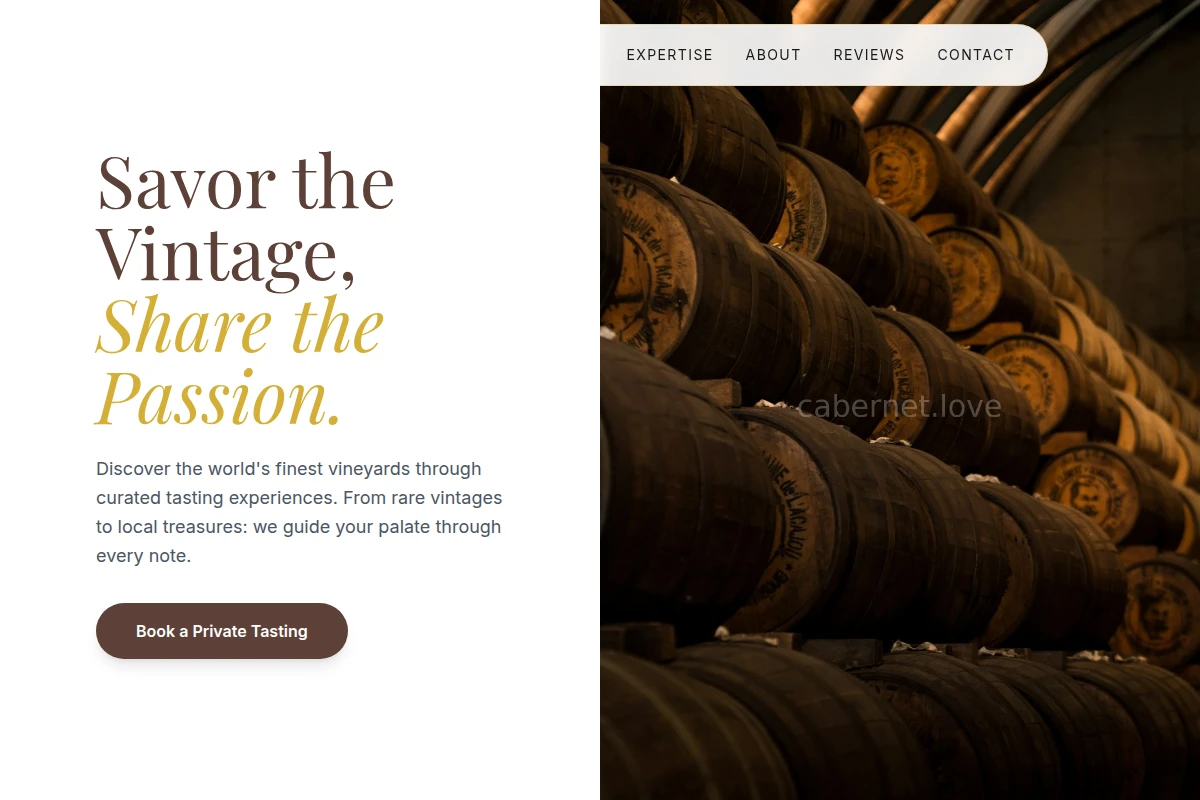 Tasting Wine